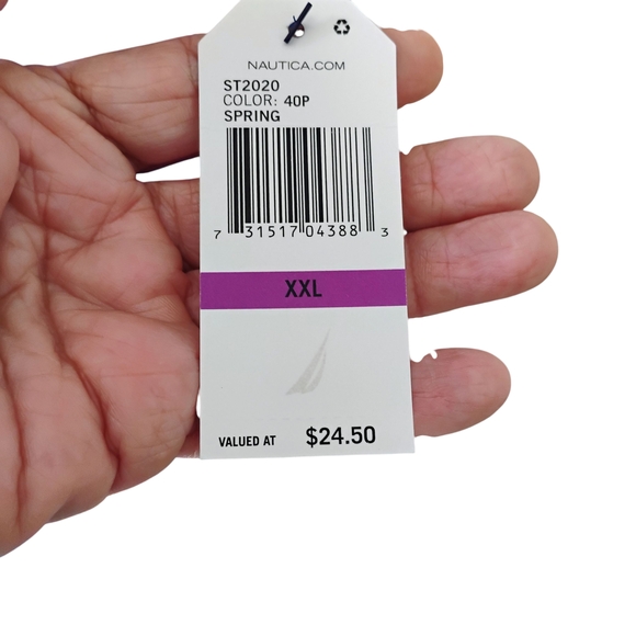 NWT-Nautica Men's Blue Sleepwear T-Shirt - Picture 6 of 6